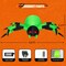 GOOSH 9FT Wide Halloween Inflatable Spider Outdoor Decorations with Built in LED Lights
